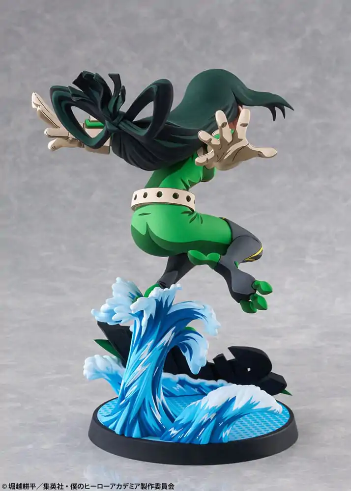 My Hero Academia PVC Kip 1/8 Tsuyu Asui Hero Suit 2D Ver. 20 cm fotografija izdelka