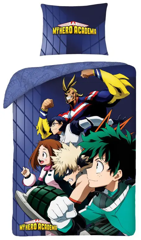 My Hero Academia prevleka za posteljo 140x200cm, 70x90 cm fotografija izdelka