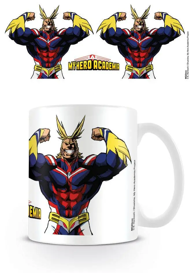 My Hero Academia skodelica All Might Flex fotografija izdelka