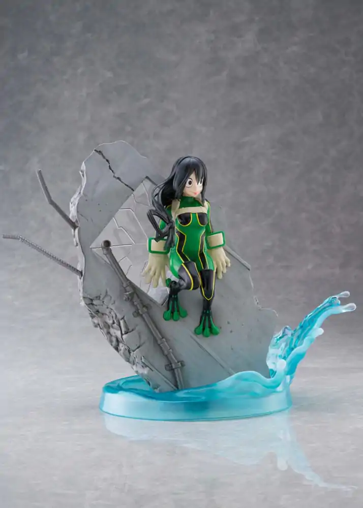 My Hero Academia Dressta PVC Kip Tsuyu Asui 22 cm fotografija izdelka