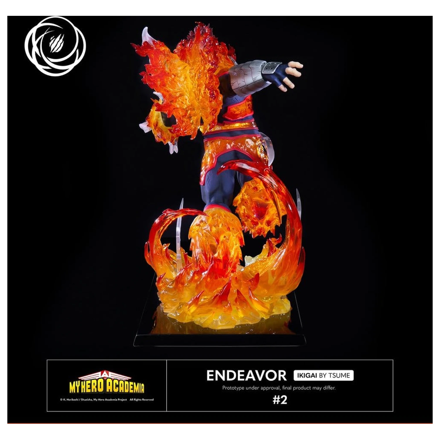 My Hero Academia IKIGAI Figura 1/6 Endeavor fotografija izdelka