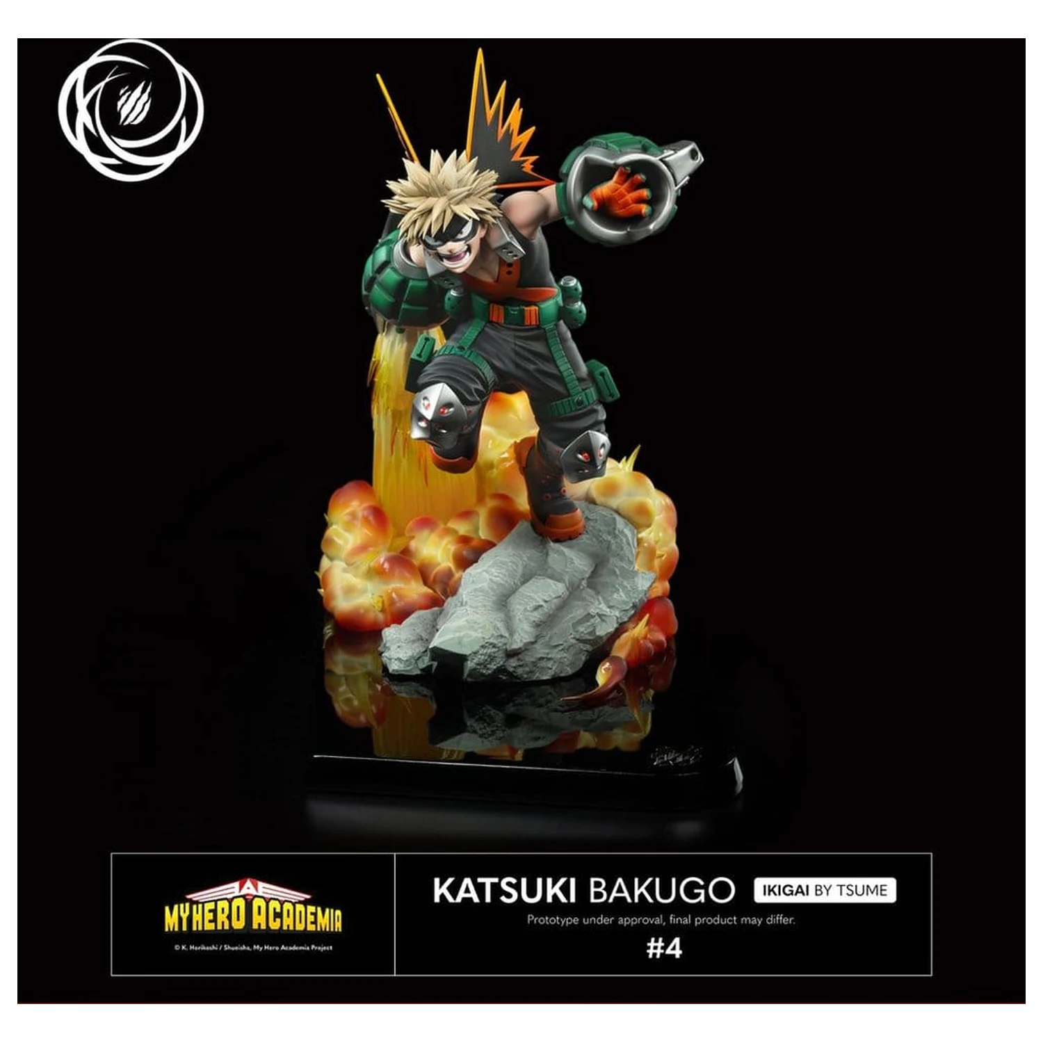 My Hero Academia IKIGAI Figura 1/6 Katsuki Bakugo fotografija izdelka