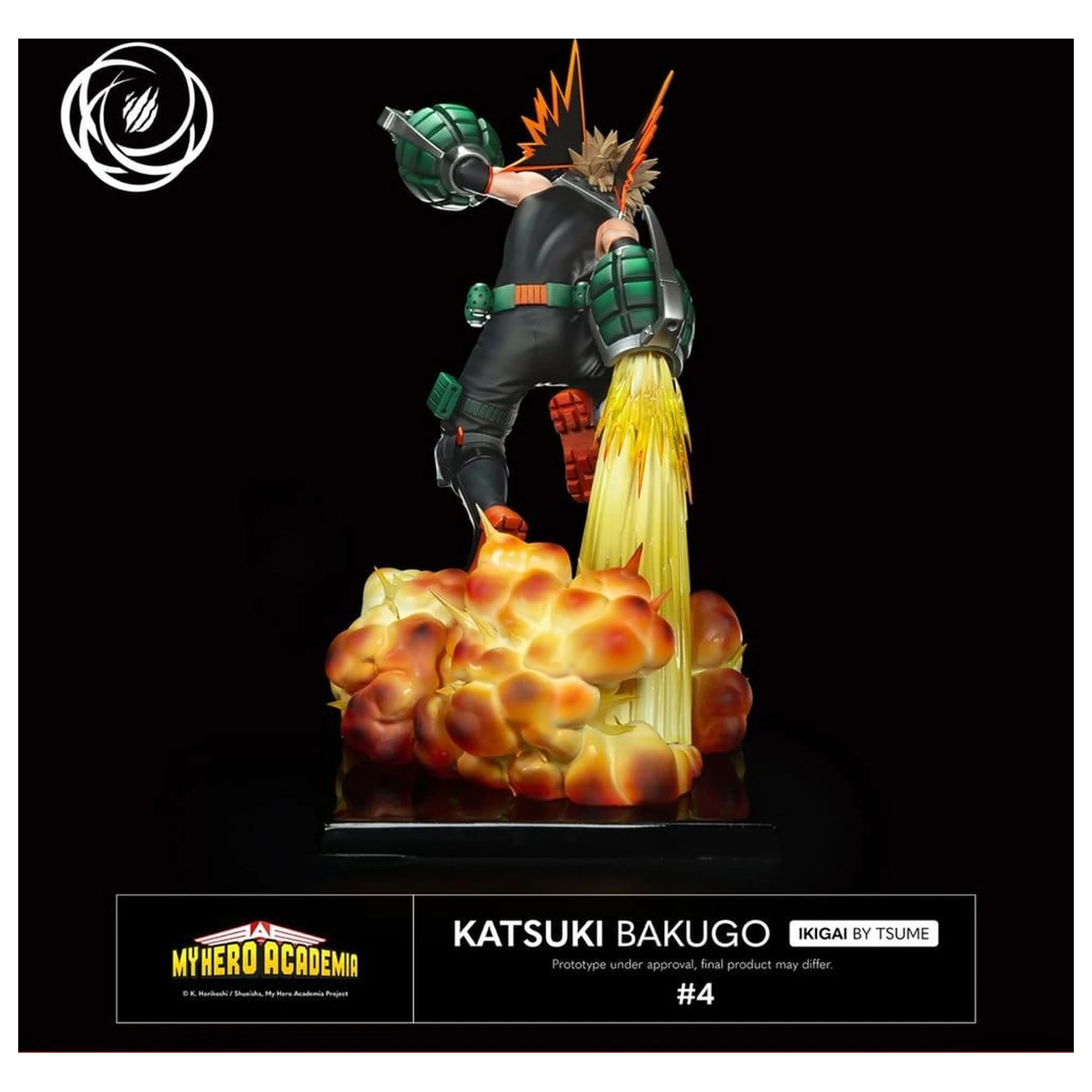 My Hero Academia IKIGAI Figura 1/6 Katsuki Bakugo fotografija izdelka