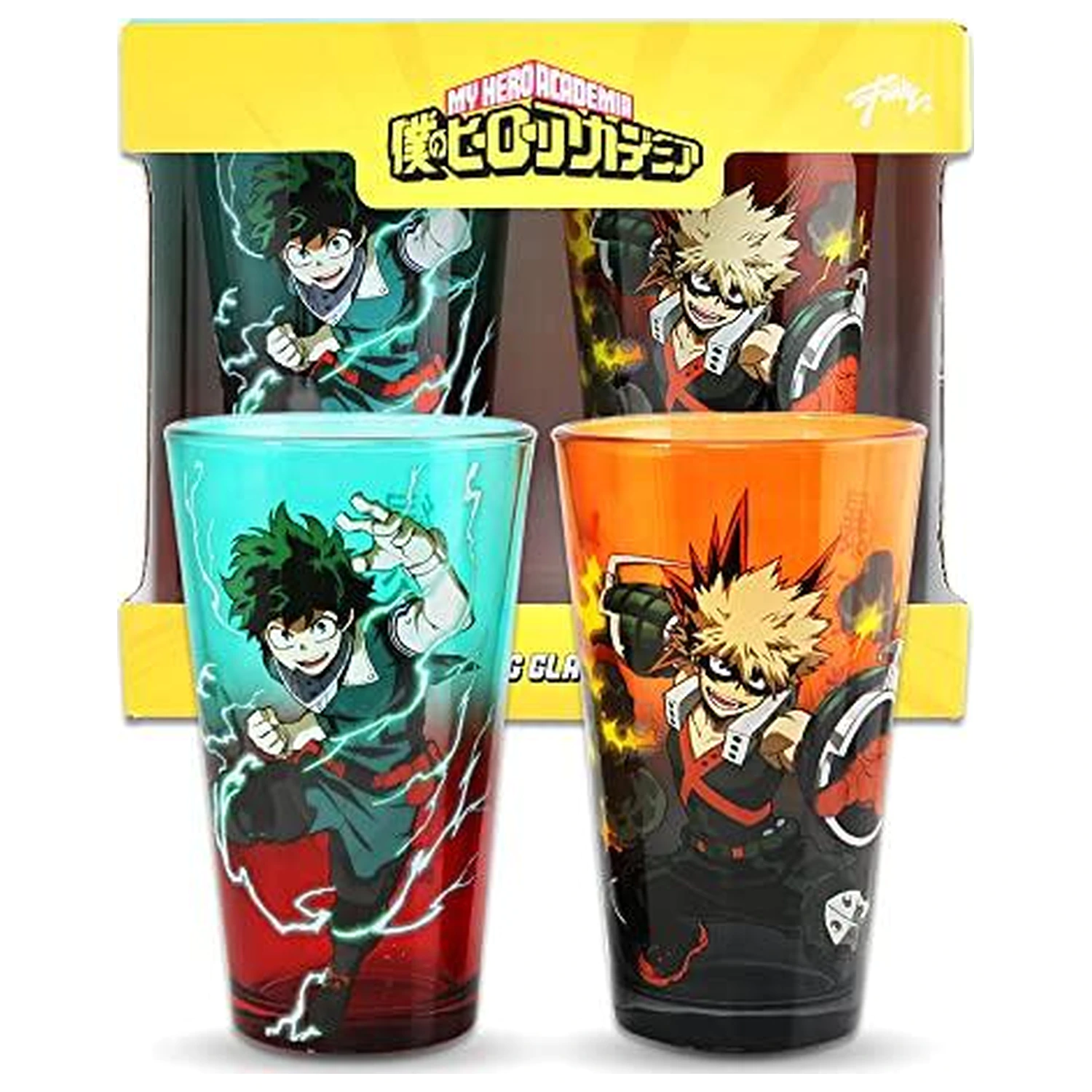 My Hero Academia Izuku & Bakugo set 2 kozarcev 450ml fotografija izdelka