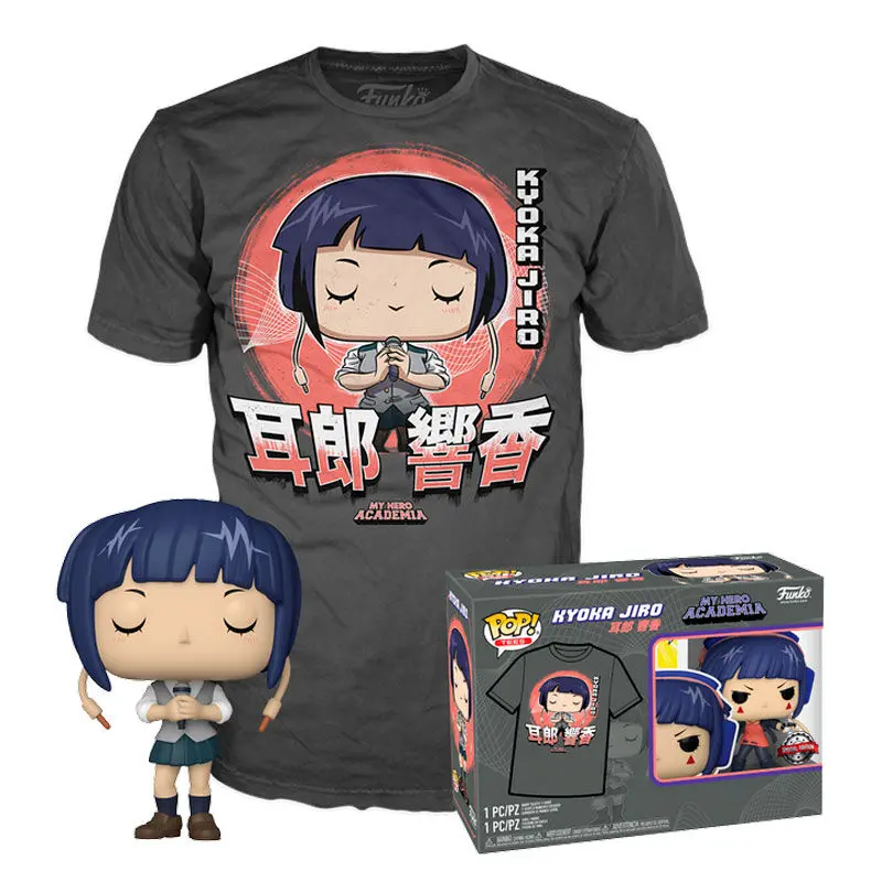 My Hero Academia Kyoka Jiro Funko POP figura & majica box Ekskluzivno fotografija izdelka