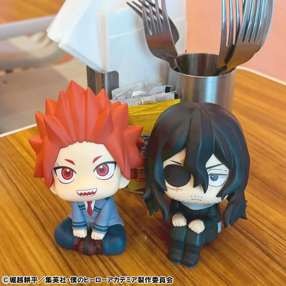 My Hero Academia Look Up PVC kip set Eijiro Kirishima & Shoto Aizawa (z darilom) 11 cm fotografija izdelka