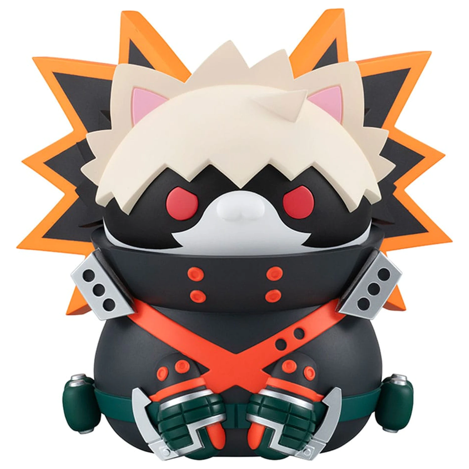 My Hero Academia Mega Cat Project Nyanto! The Big Heroaca Cats Series Series trading figura Katsuki Bakugo 12 cm fotografija izdelka