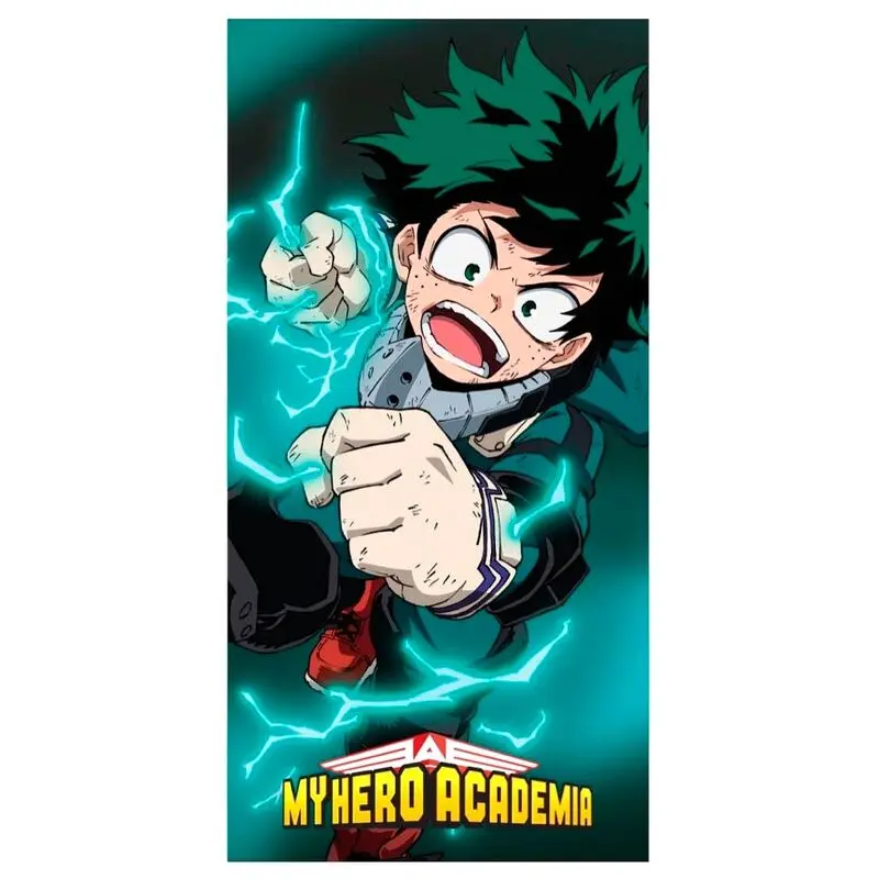 My Hero Academia bombažna brisača za plažo fotografija izdelka