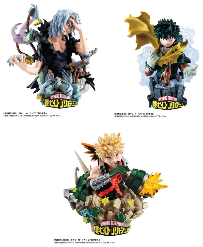 My Hero Academia Petitrama EX Series Komplet 3 figuric za trgovanje Type-Decision 9 cm fotografija izdelka