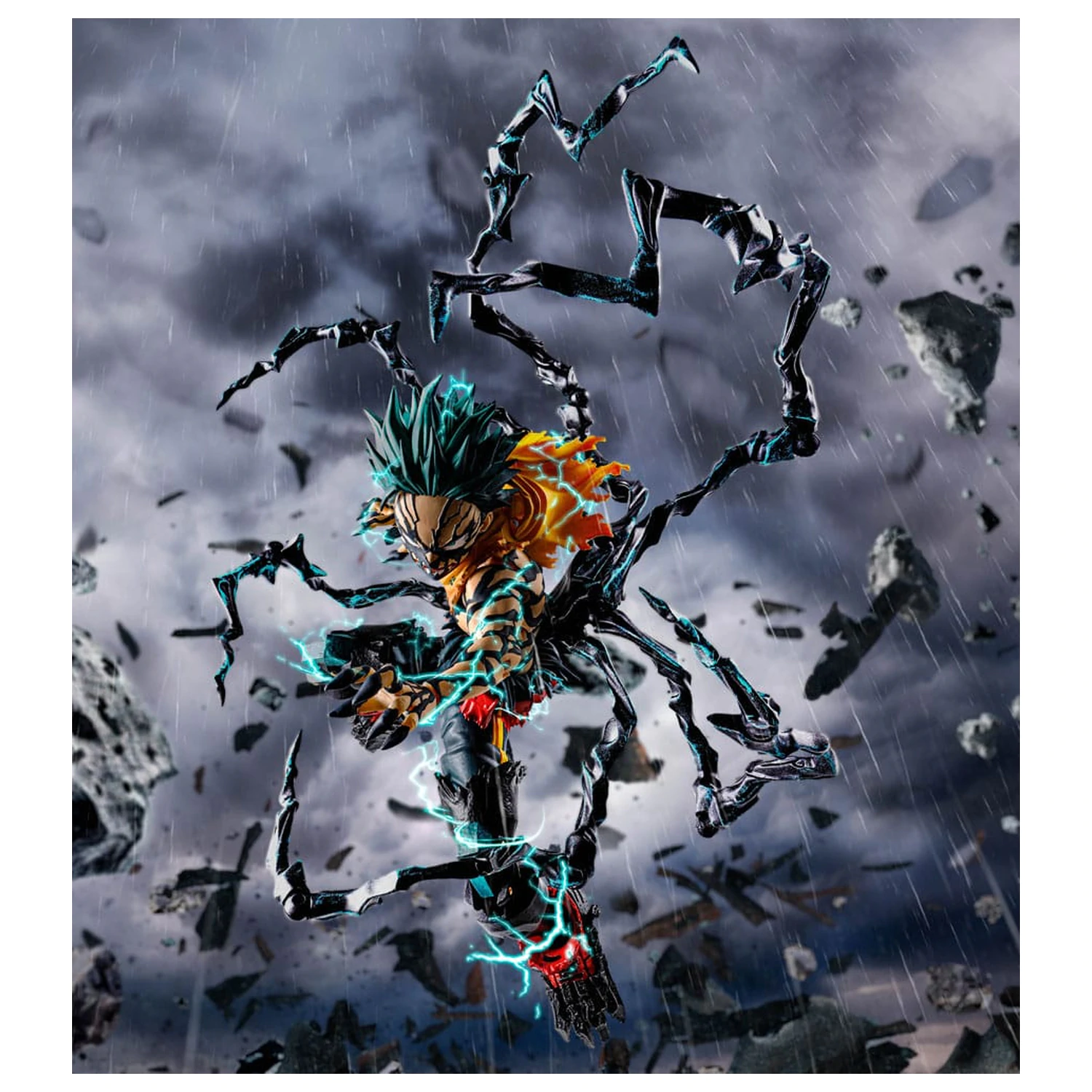 My Hero Academia S.H. Figuarts akcijska figura Deku Overlay 14 cm fotografija izdelka