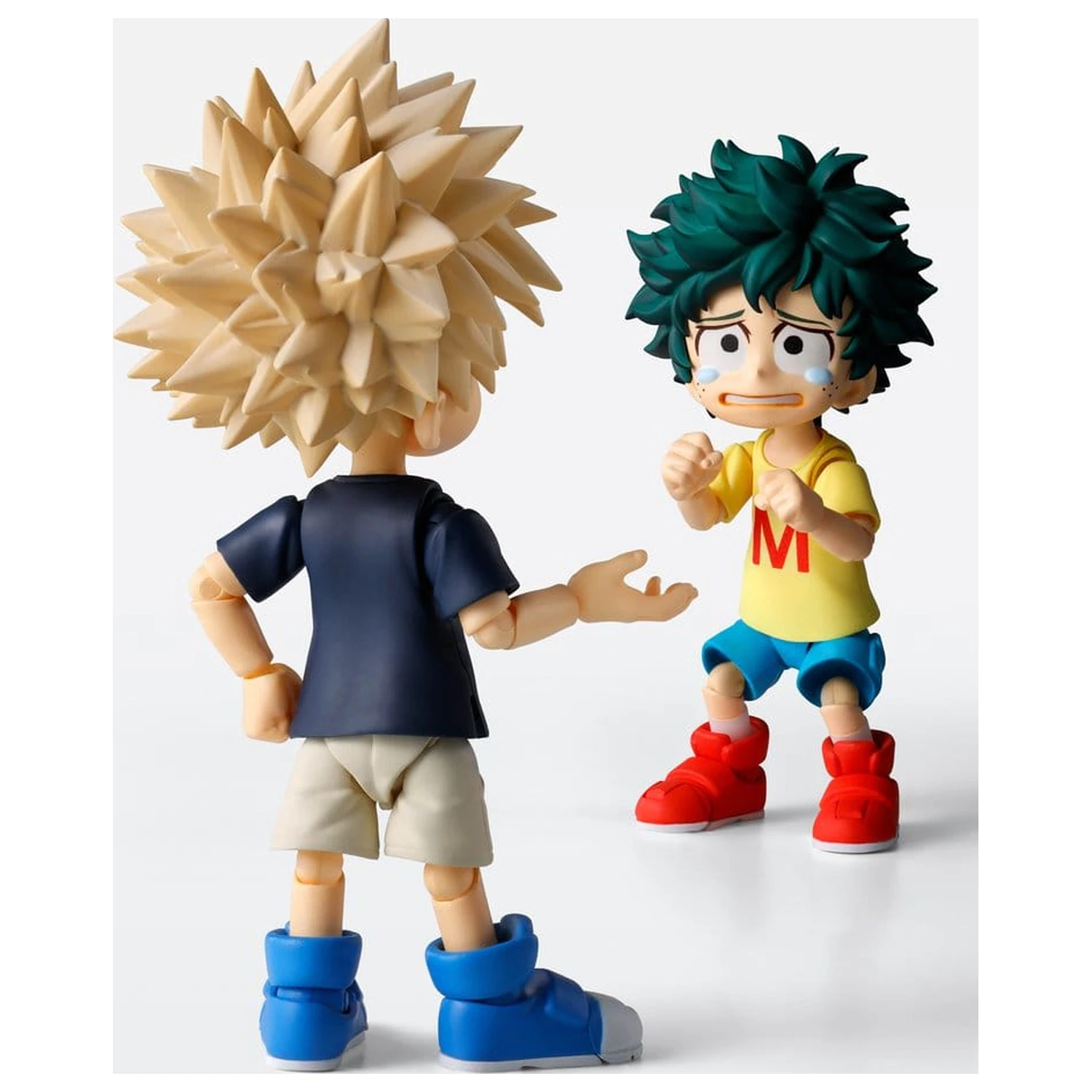 My Hero Academia S.H.Figuarts akcijski figurici Izuku Midoriya & Katsuki Bakugo -Childhood Set- 9 cm fotografija izdelka