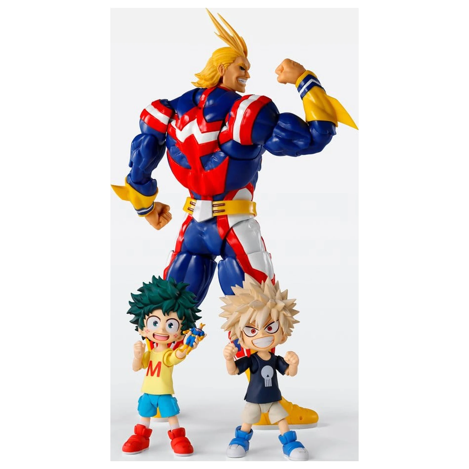 My Hero Academia S.H.Figuarts akcijski figurici Izuku Midoriya & Katsuki Bakugo -Childhood Set- 9 cm fotografija izdelka