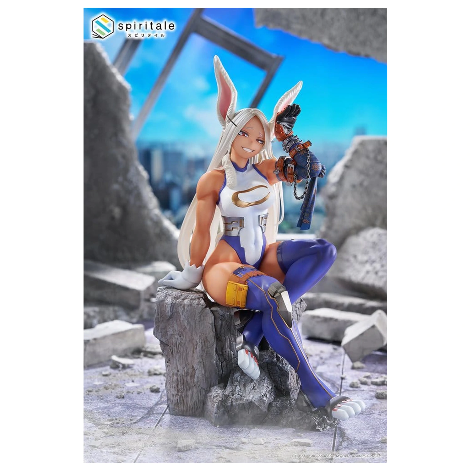My Hero Academia Spiritale PVC figura Mirko -Rabbit- 1/7 lestvica 24 cm fotografija izdelka