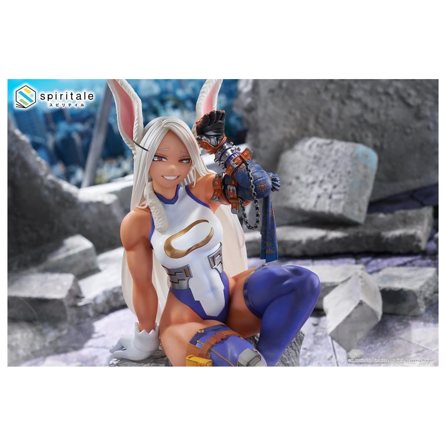 My Hero Academia Spiritale PVC figura Mirko -Rabbit- 1/7 lestvica 24 cm fotografija izdelka