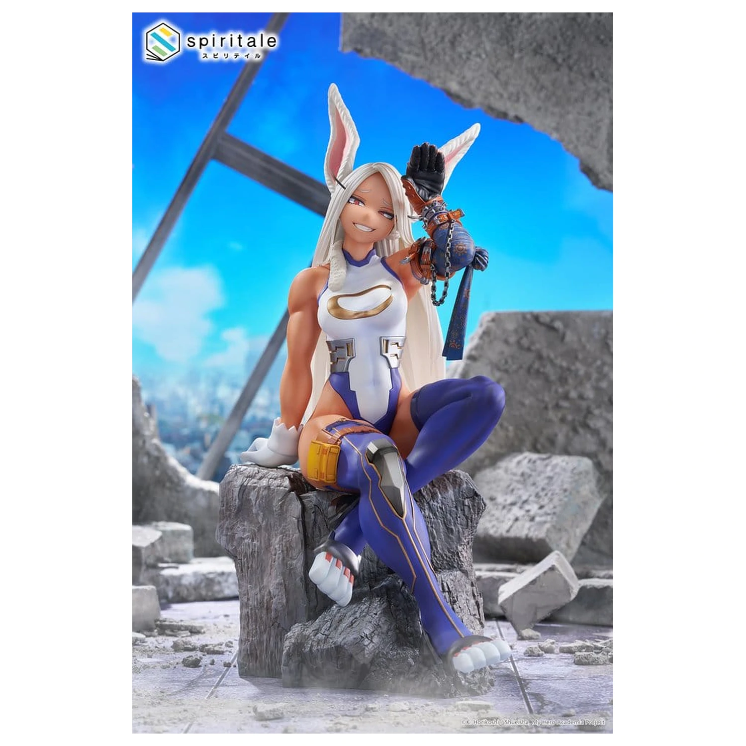 My Hero Academia Spiritale PVC figura Mirko -Rabbit- 1/7 lestvica 24 cm fotografija izdelka
