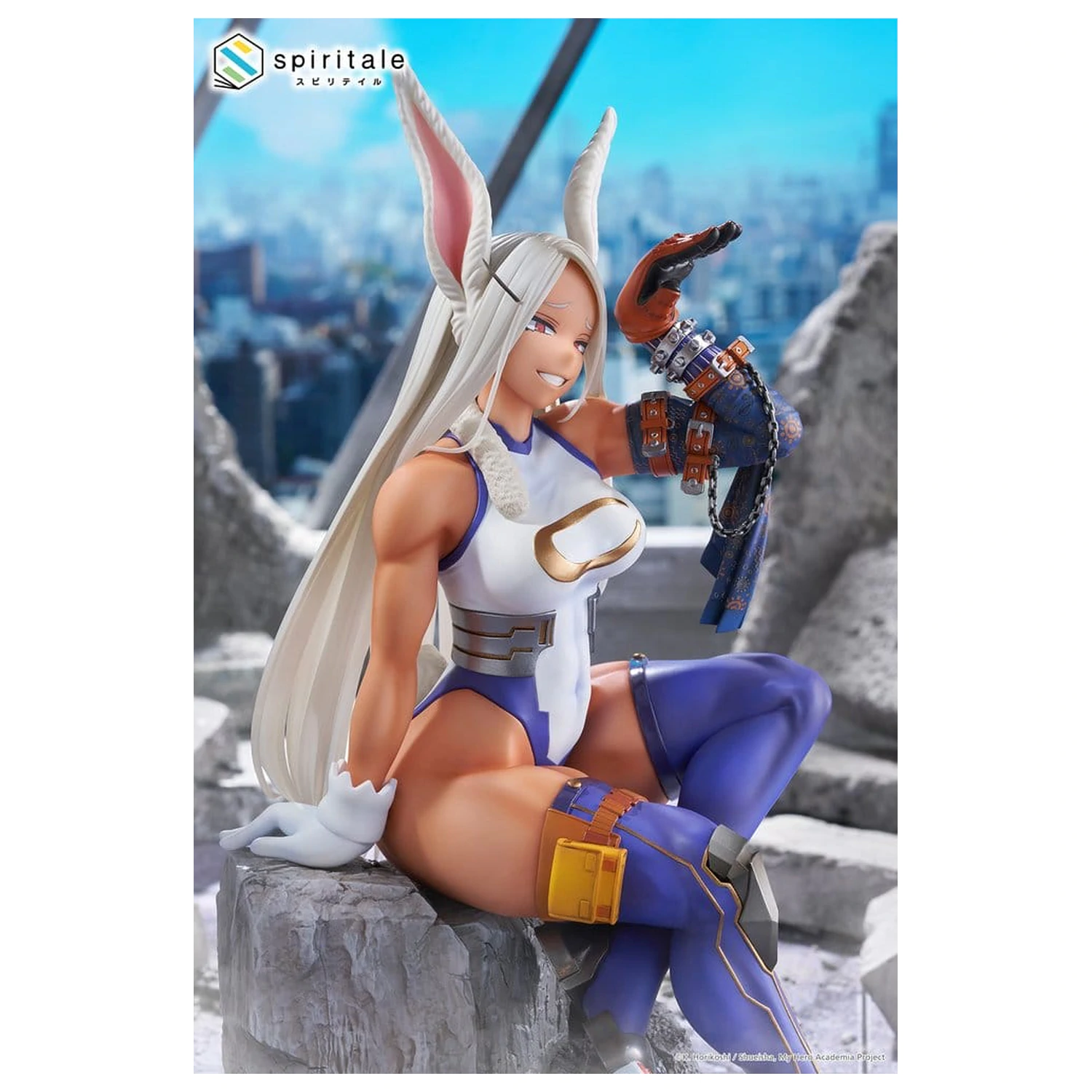 My Hero Academia Spiritale PVC figura Mirko -Rabbit- 1/7 lestvica 24 cm fotografija izdelka