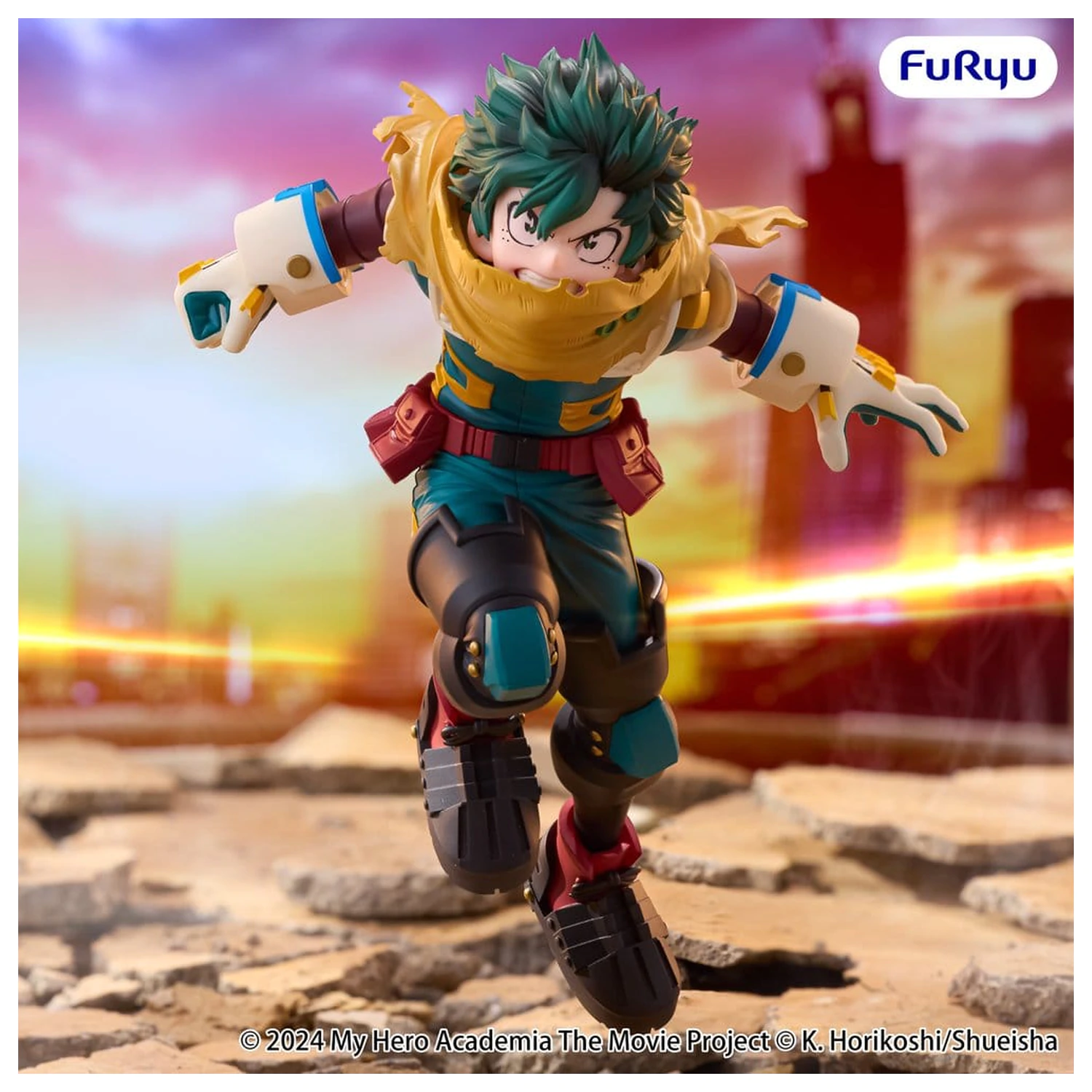 My Hero Academia: You're Next Muchute Figure PVC figura Izuku Midoriya 16 cm fotografija izdelka