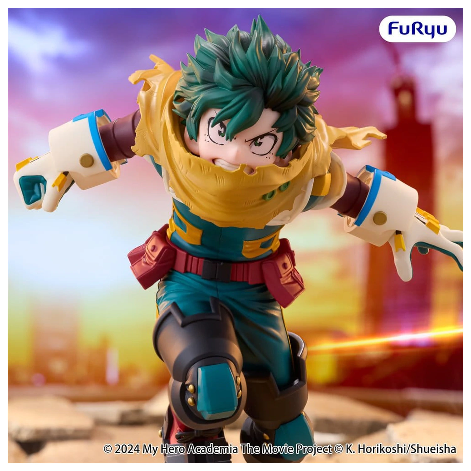 My Hero Academia: You're Next Muchute Figure PVC figura Izuku Midoriya 16 cm fotografija izdelka