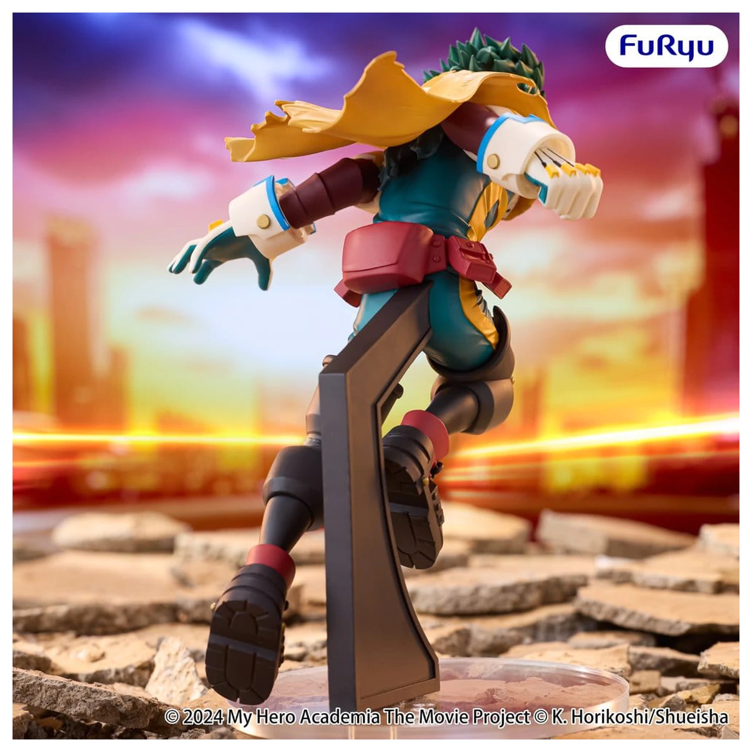 My Hero Academia: You're Next Muchute Figure PVC figura Izuku Midoriya 16 cm fotografija izdelka
