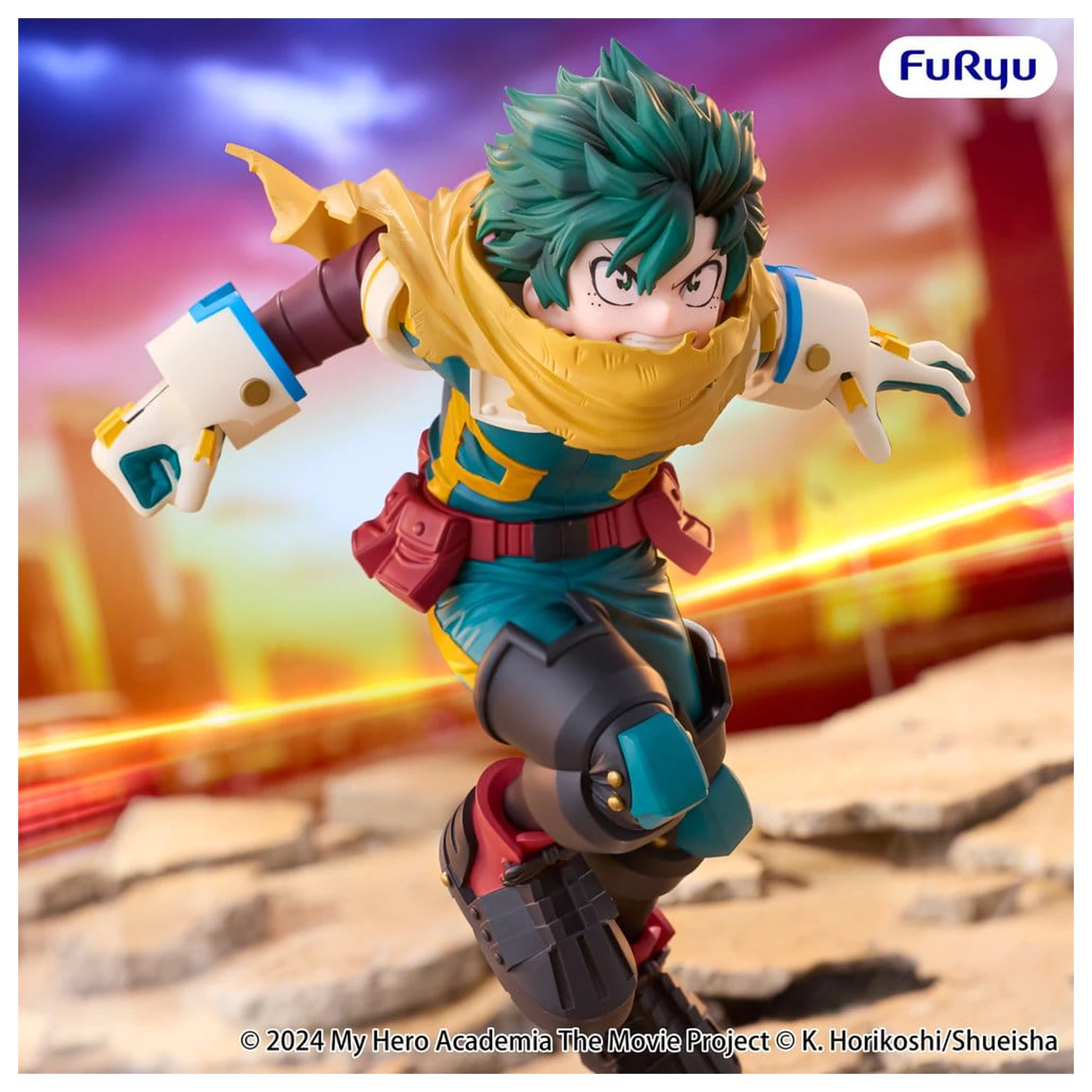 My Hero Academia: You're Next Muchute Figure PVC figura Izuku Midoriya 16 cm fotografija izdelka