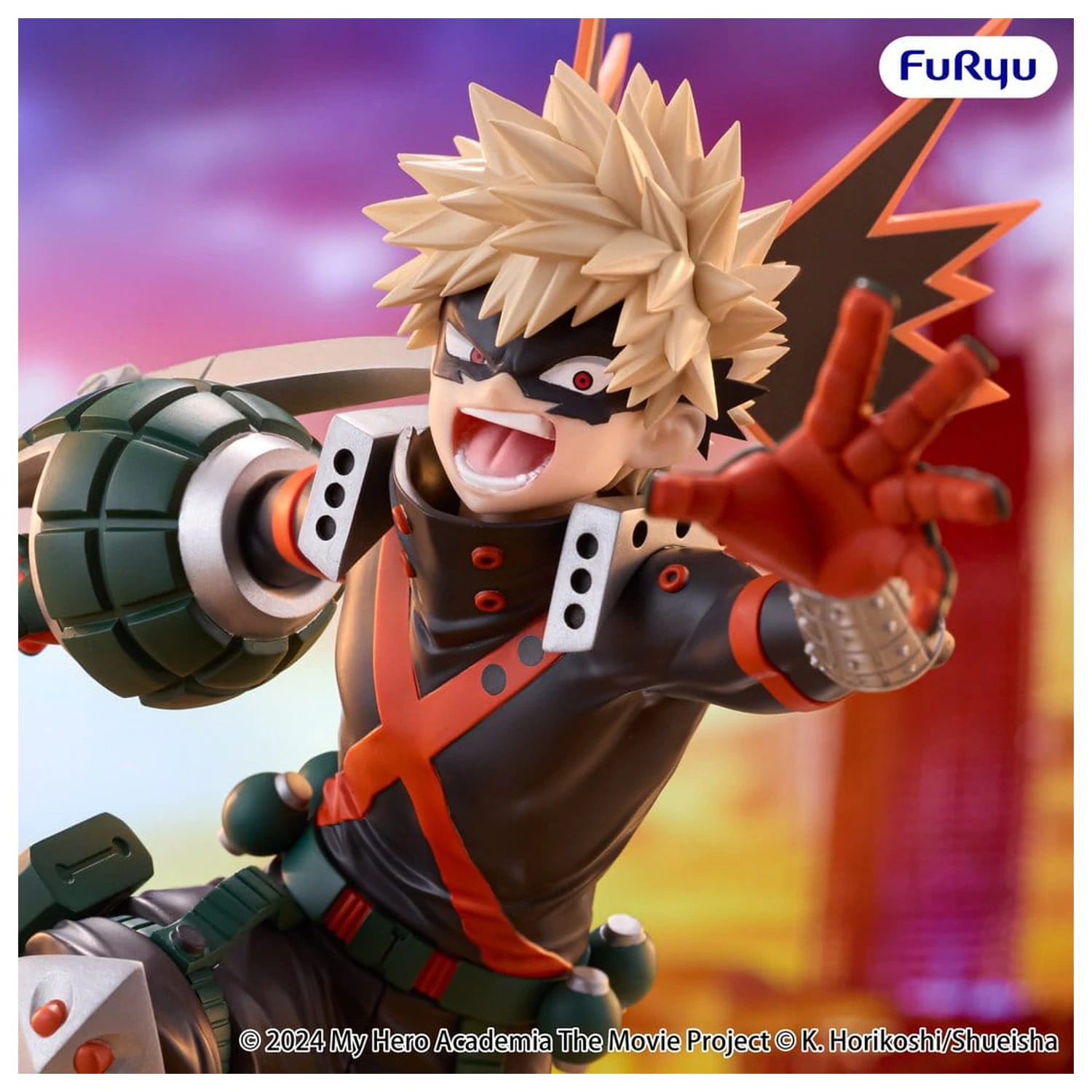 My Hero Academia: You're Next Muchute PVC figura Katsuki Bakugo 25 cm fotografija izdelka