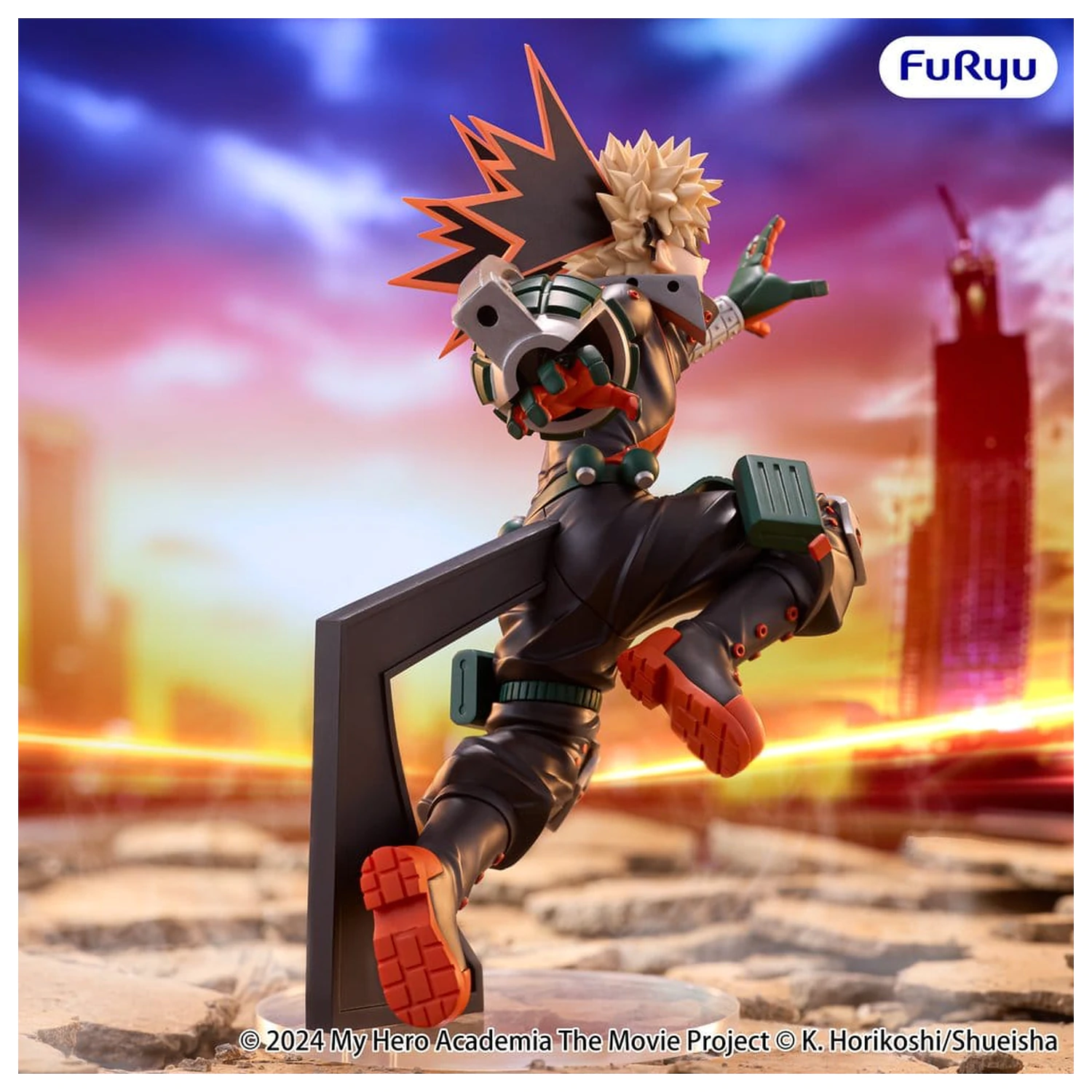 My Hero Academia: You're Next Muchute PVC figura Katsuki Bakugo 25 cm fotografija izdelka