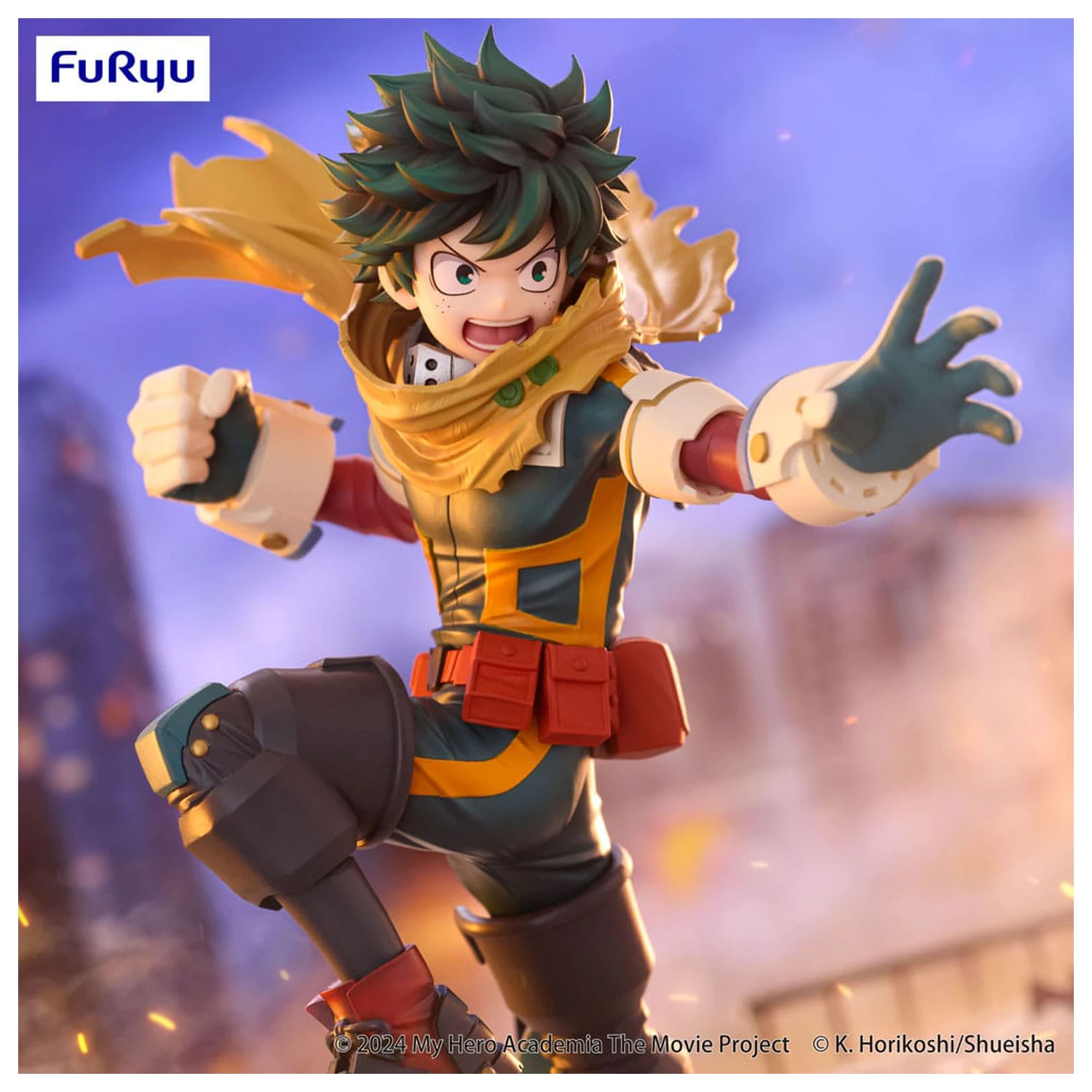 My Hero Academia: You're Next Trio-Try-iT PVC Kip Izuku Midoriya 21 cm fotografija izdelka