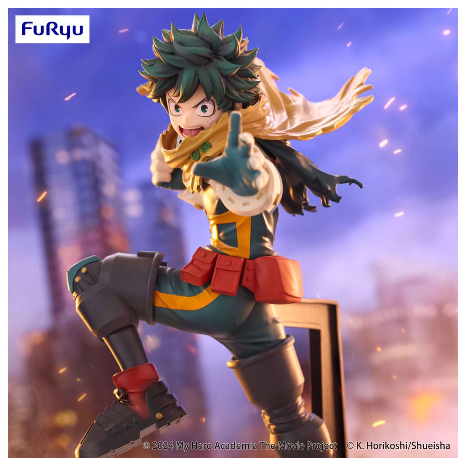 My Hero Academia: You're Next Trio-Try-iT PVC Kip Izuku Midoriya 21 cm fotografija izdelka
