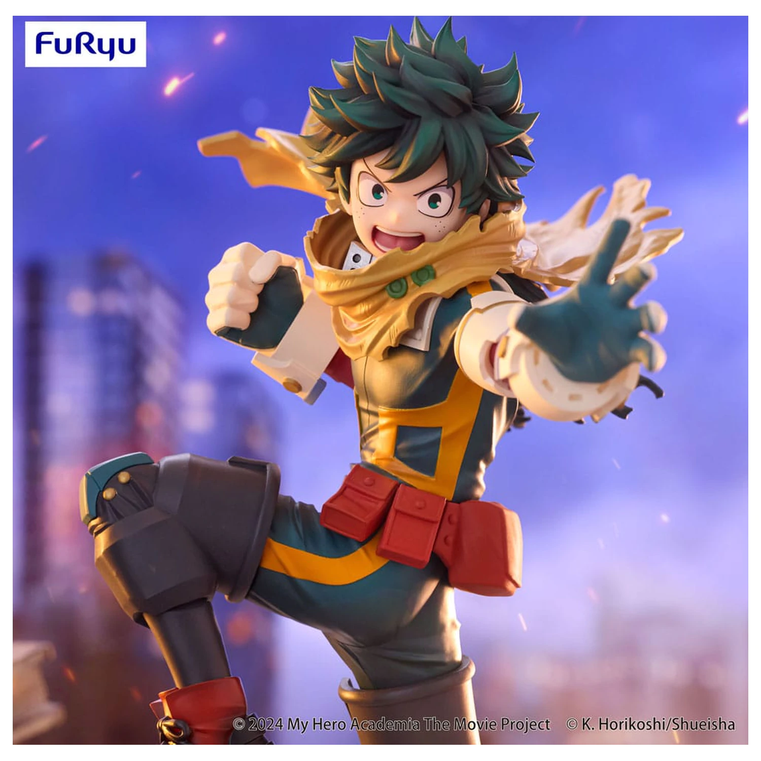 My Hero Academia: You're Next Trio-Try-iT PVC Kip Izuku Midoriya 21 cm fotografija izdelka