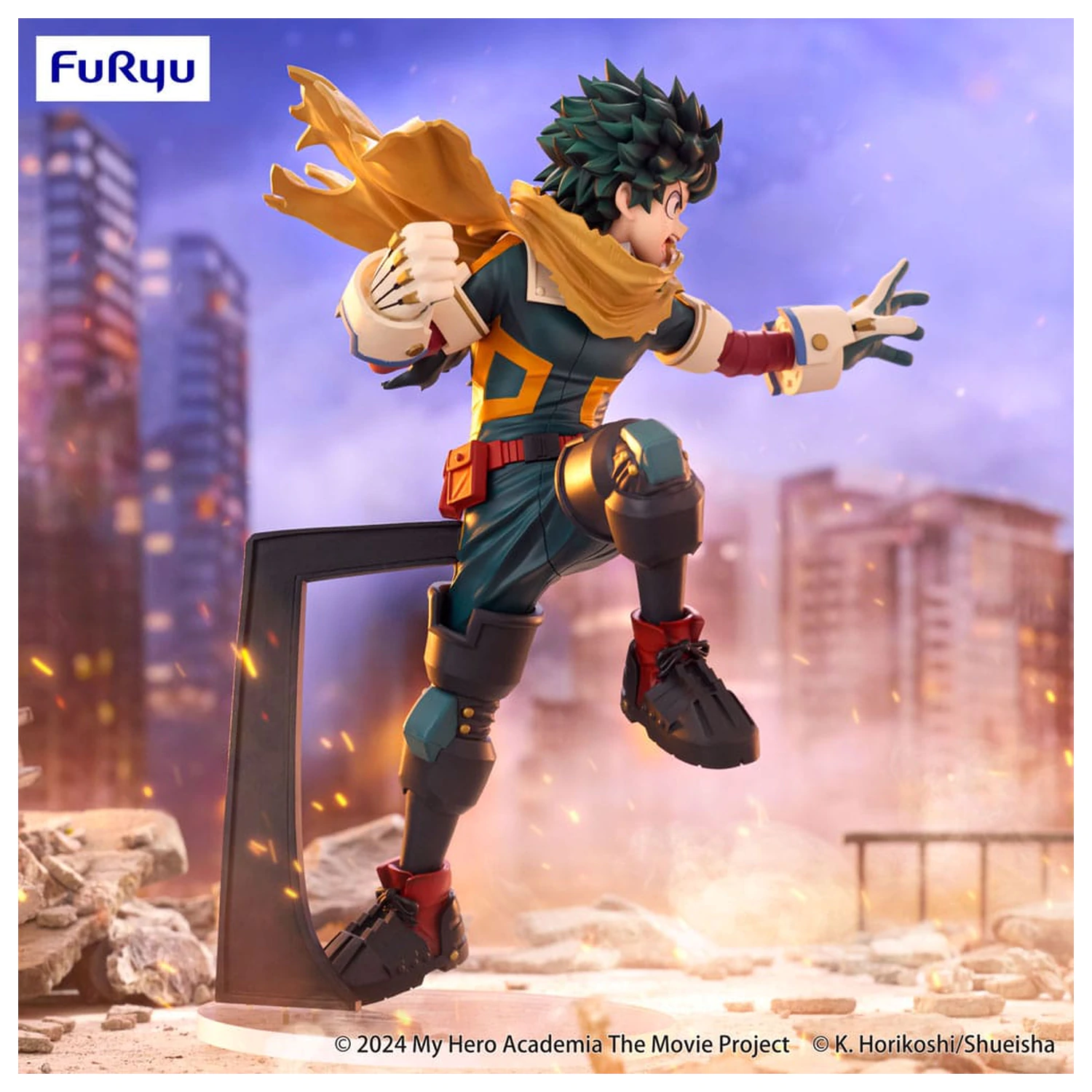 My Hero Academia: You're Next Trio-Try-iT PVC Kip Izuku Midoriya 21 cm fotografija izdelka