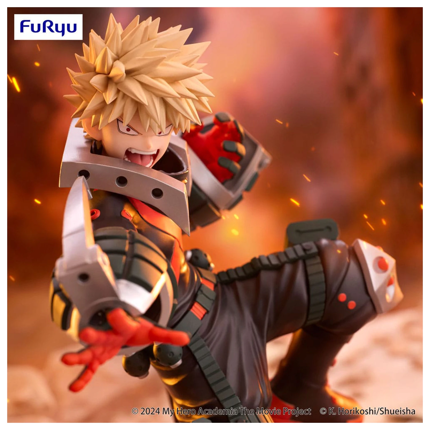 My Hero Academia: You're Next Trio-Try-iT PVC Kip Katsuki Bakugo 21 cm fotografija izdelka