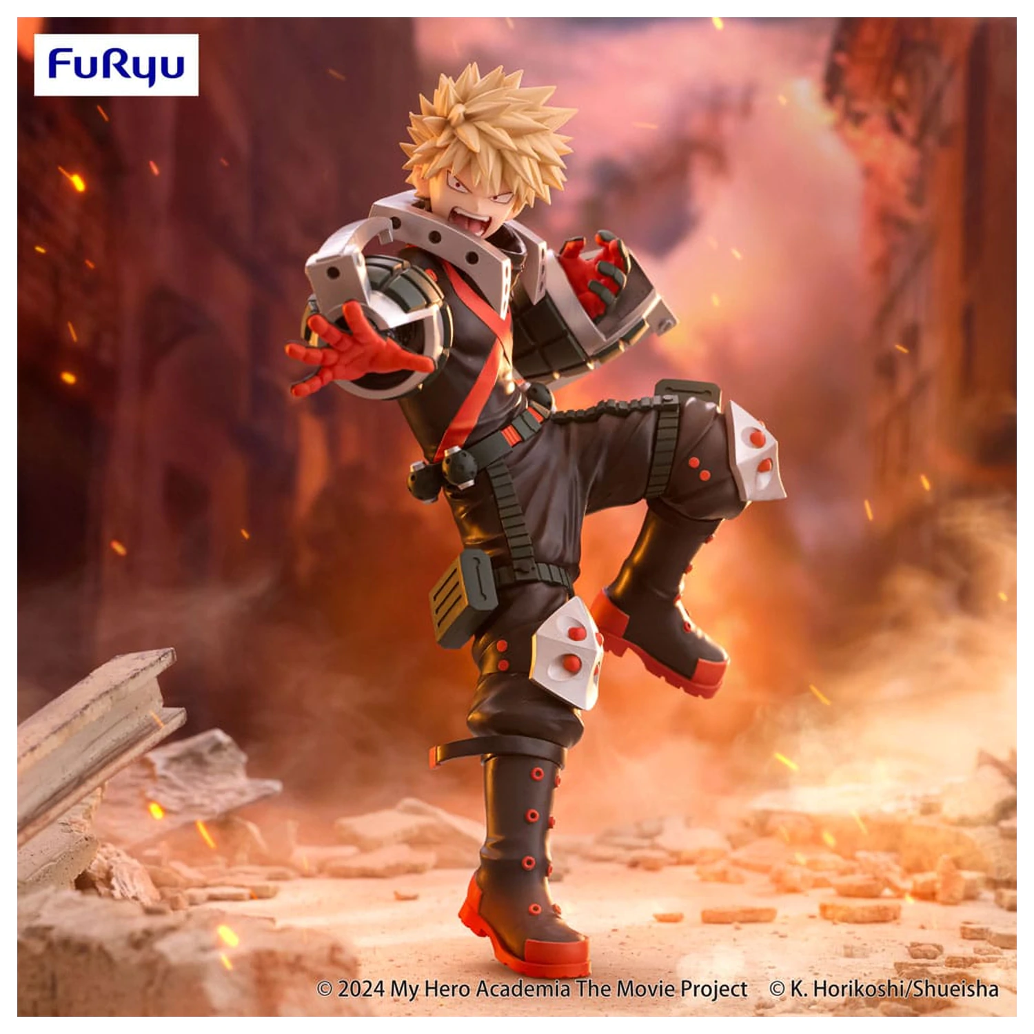 My Hero Academia: You're Next Trio-Try-iT PVC Kip Katsuki Bakugo 21 cm fotografija izdelka