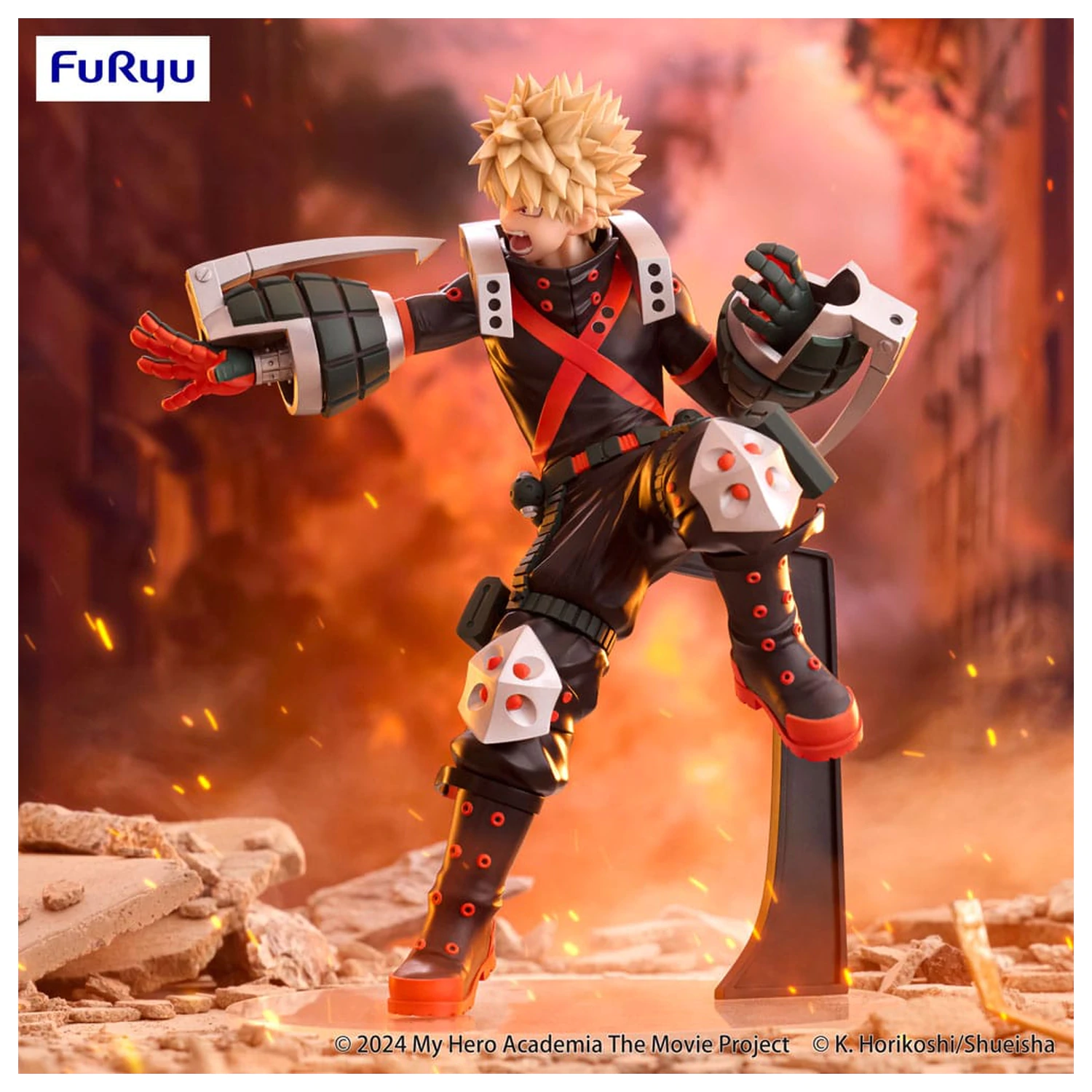 My Hero Academia: You're Next Trio-Try-iT PVC Kip Katsuki Bakugo 21 cm fotografija izdelka