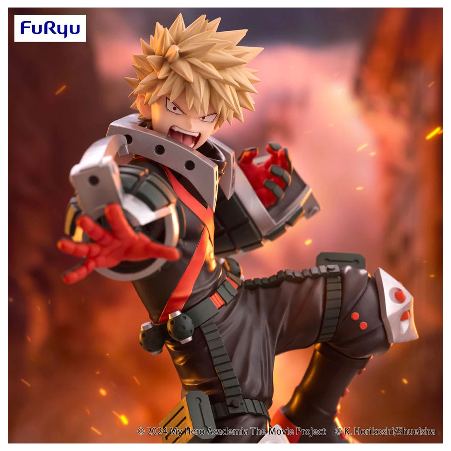 My Hero Academia: You're Next Trio-Try-iT PVC Kip Katsuki Bakugo 21 cm fotografija izdelka
