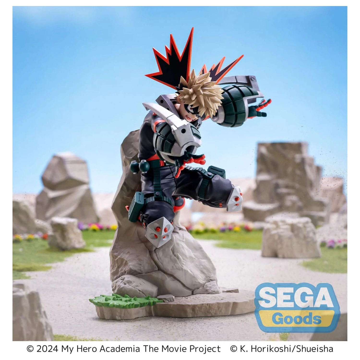 My Hero Academia: You´re Next Xross Link Anime PVC kip Katsuki Bakugo 18 cm fotografija izdelka