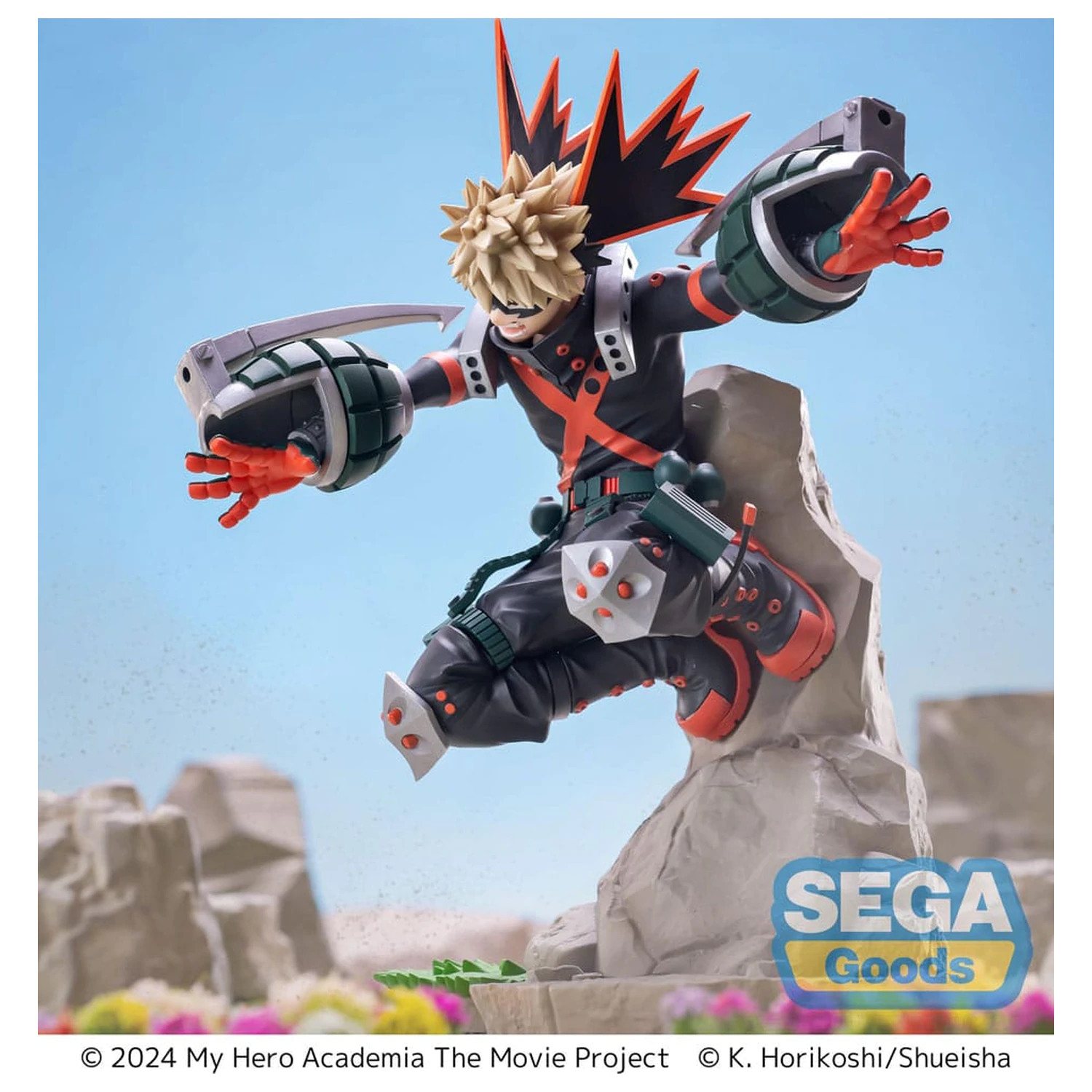 My Hero Academia: You´re Next Xross Link Anime PVC kip Katsuki Bakugo 18 cm fotografija izdelka