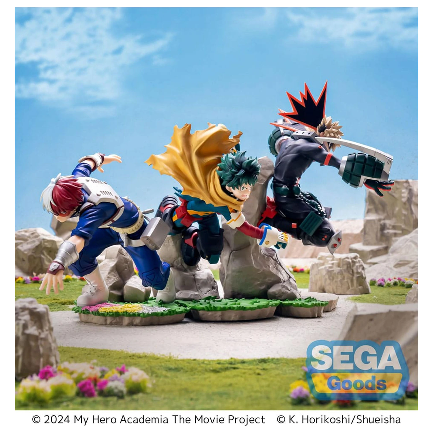 My Hero Academia: You´re Next Xross Link Anime PVC kip Katsuki Bakugo 18 cm fotografija izdelka