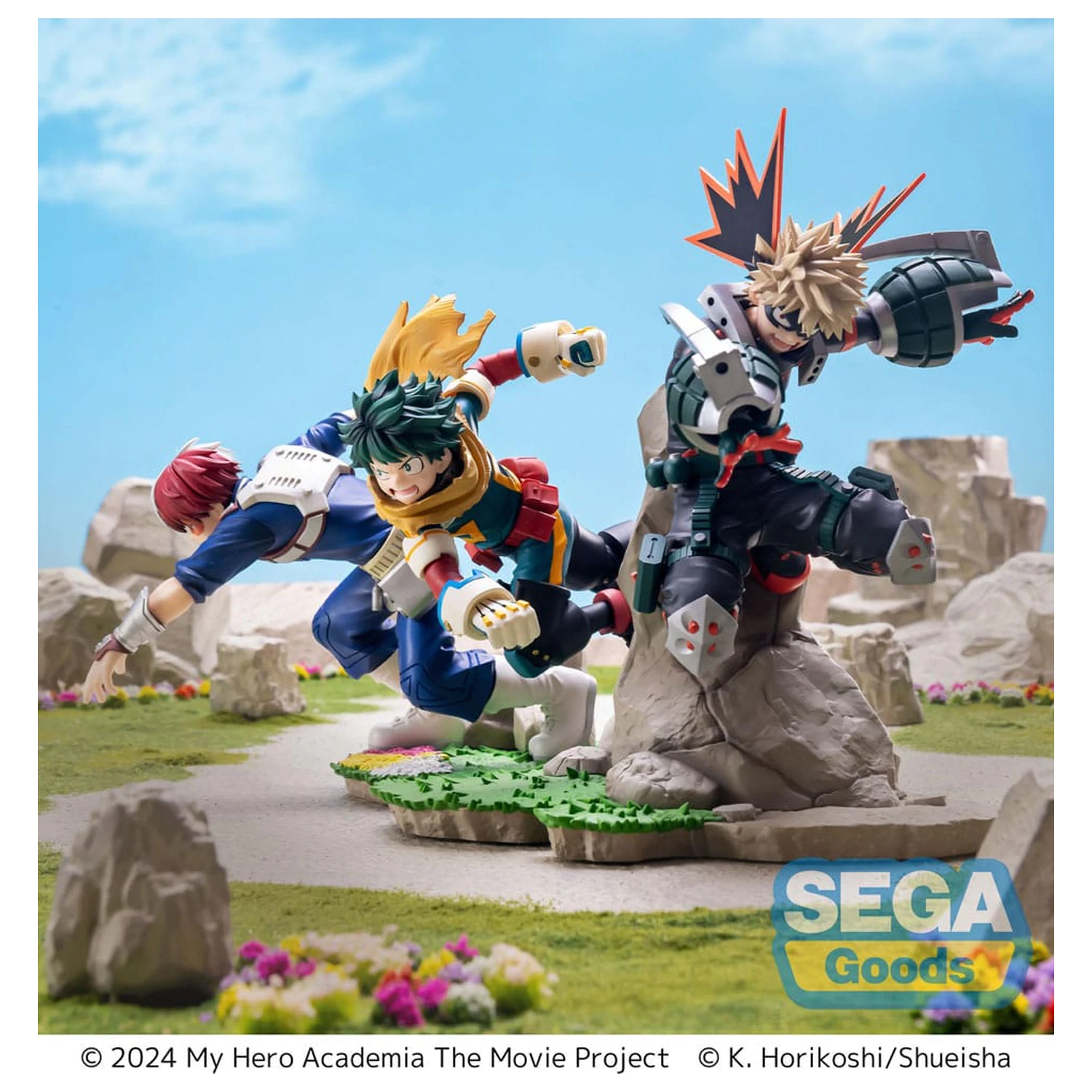 My Hero Academia: You´re Next Xross Link Anime PVC kip Shoto Todoroki 12 cm fotografija izdelka