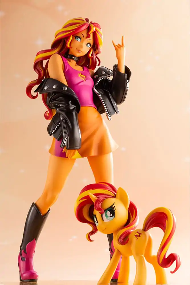 My Little Pony Bishoujo PVC kip 1/7 Sunset Shimmer 22 cm fotografija izdelka