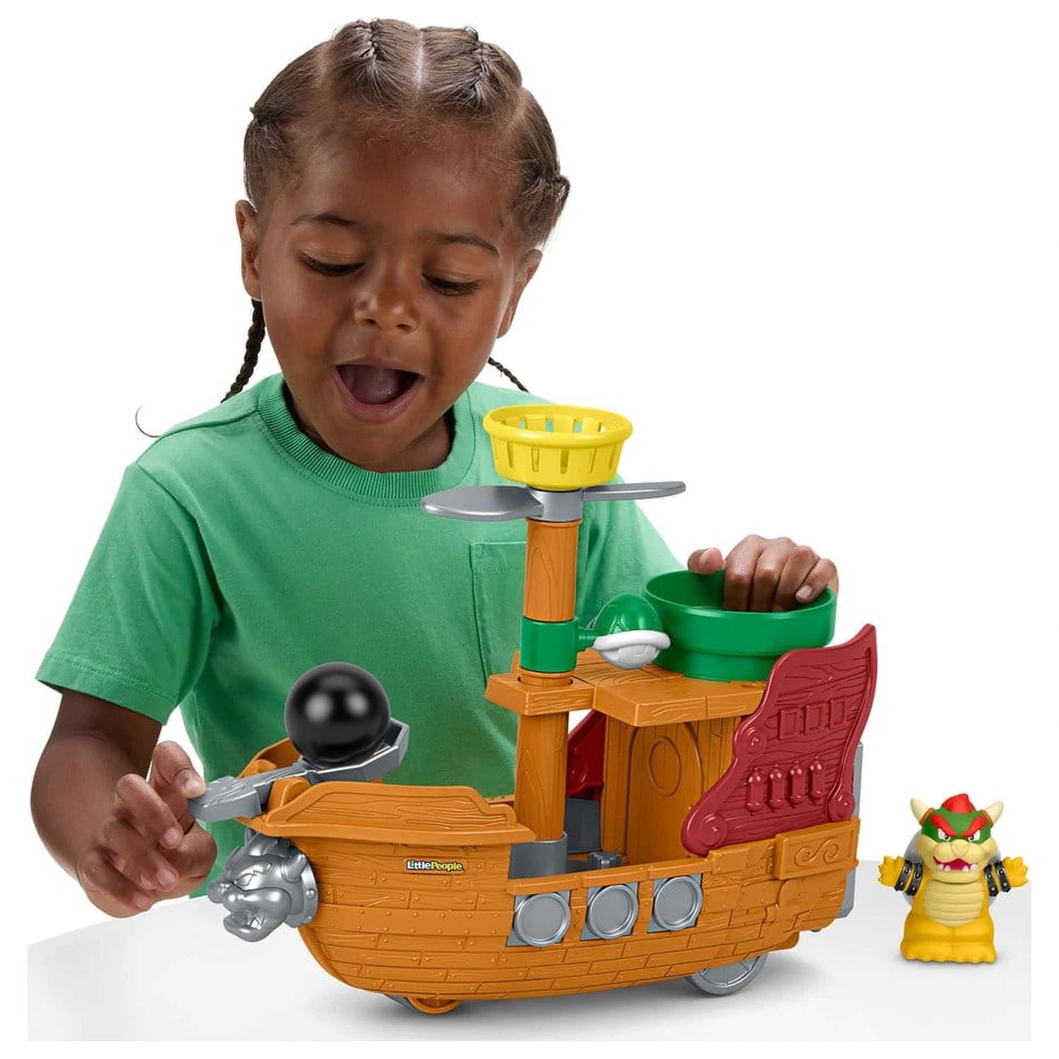 My Mario Little People Set za igranje Bowser's Airship fotografija izdelka