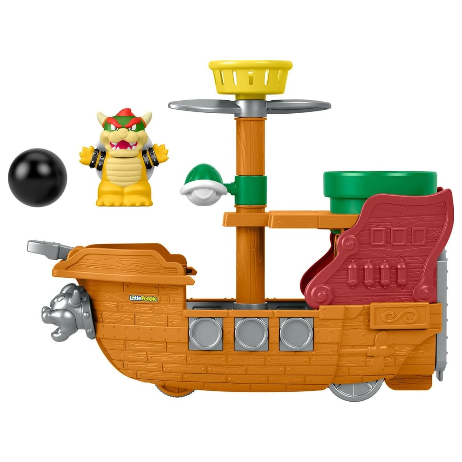 My Mario Little People Set za igranje Bowser's Airship fotografija izdelka