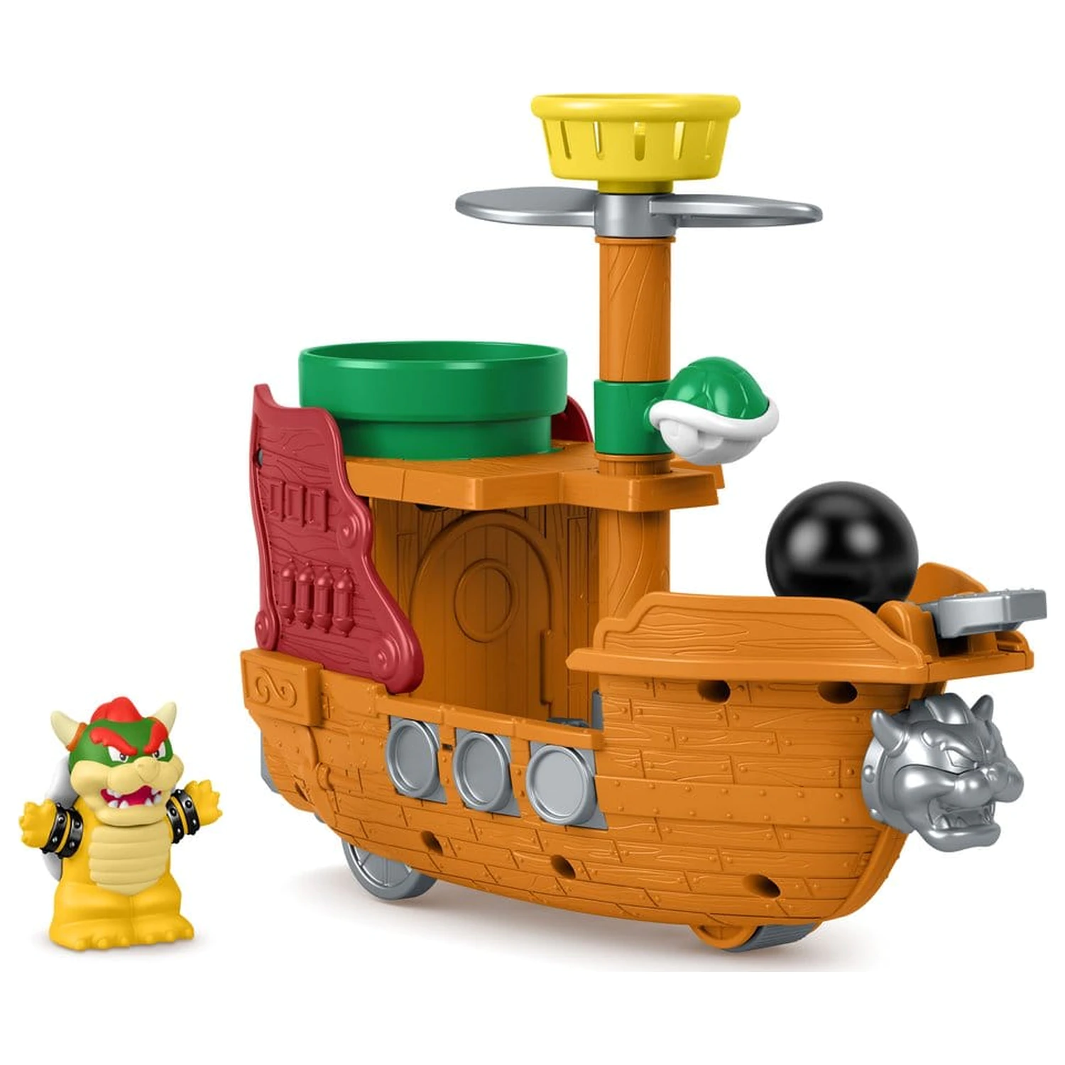 My Mario Little People Set za igranje Bowser's Airship fotografija izdelka