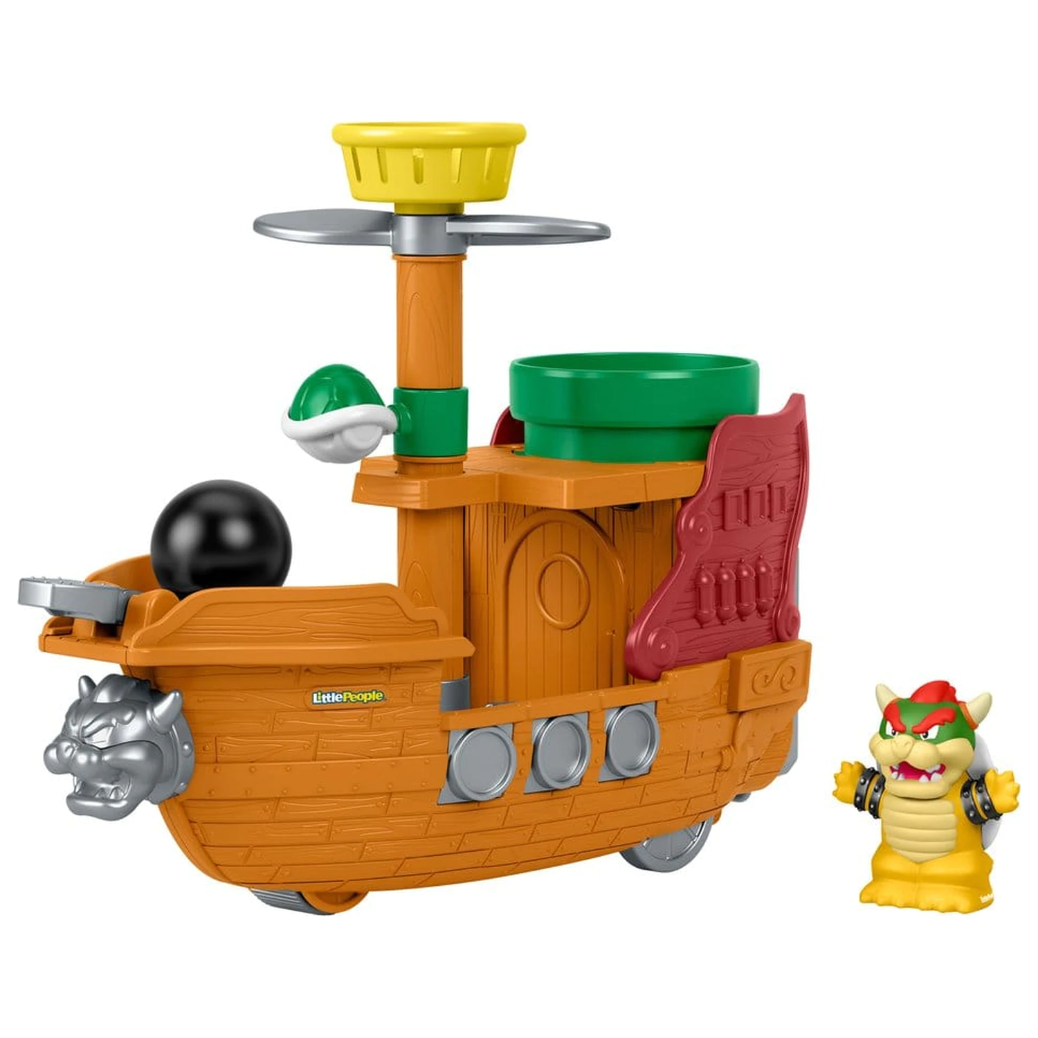 My Mario Little People Set za igranje Bowser's Airship fotografija izdelka
