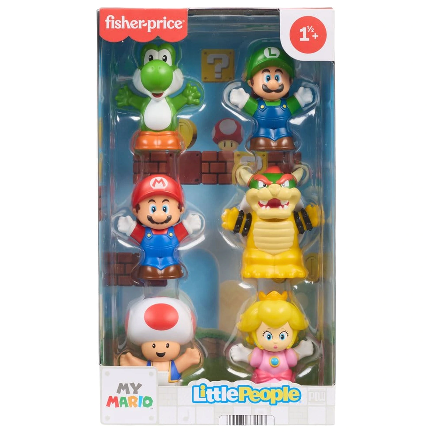 My Mario Little People Collector Mini Figura 6-pak 7 cm fotografija izdelka