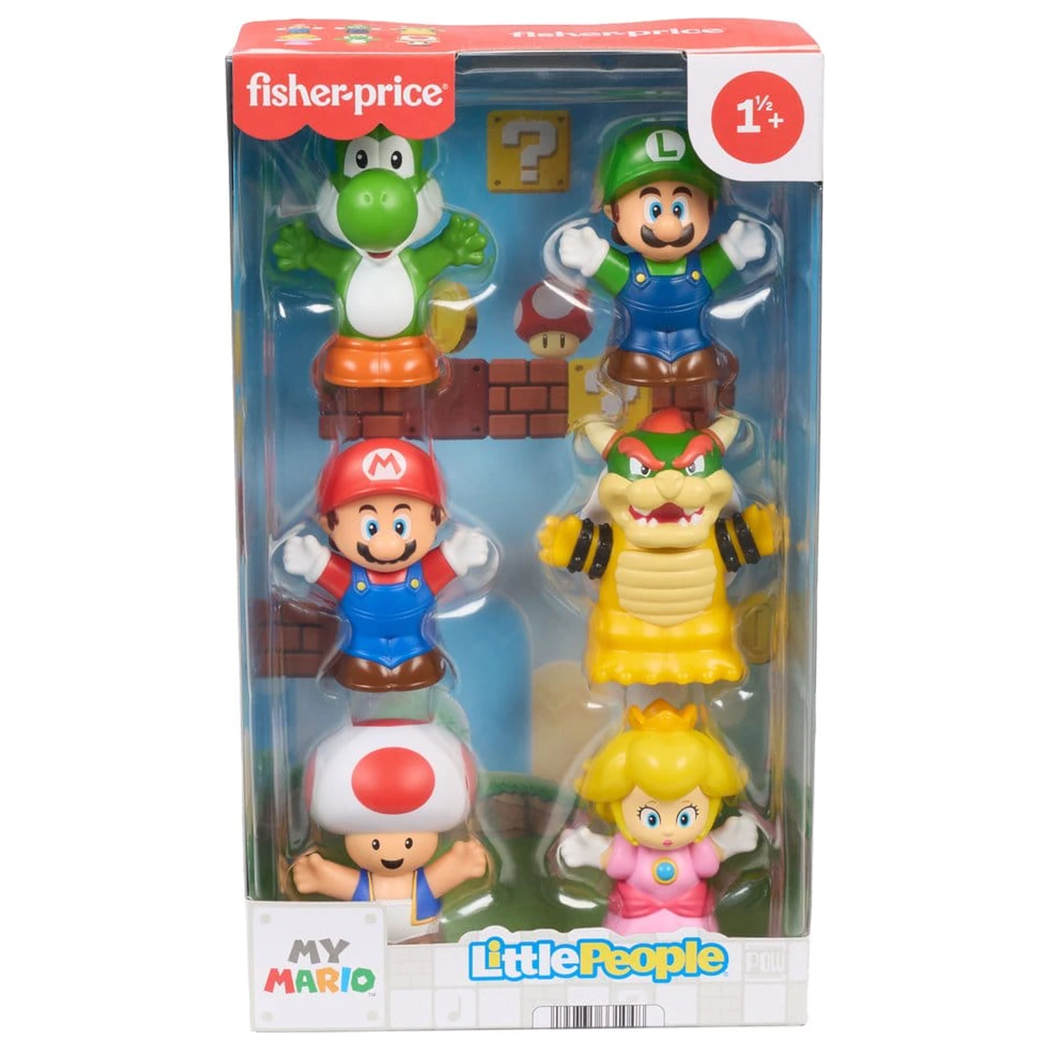 My Mario Little People Collector Mini Figura 6-pak 7 cm fotografija izdelka