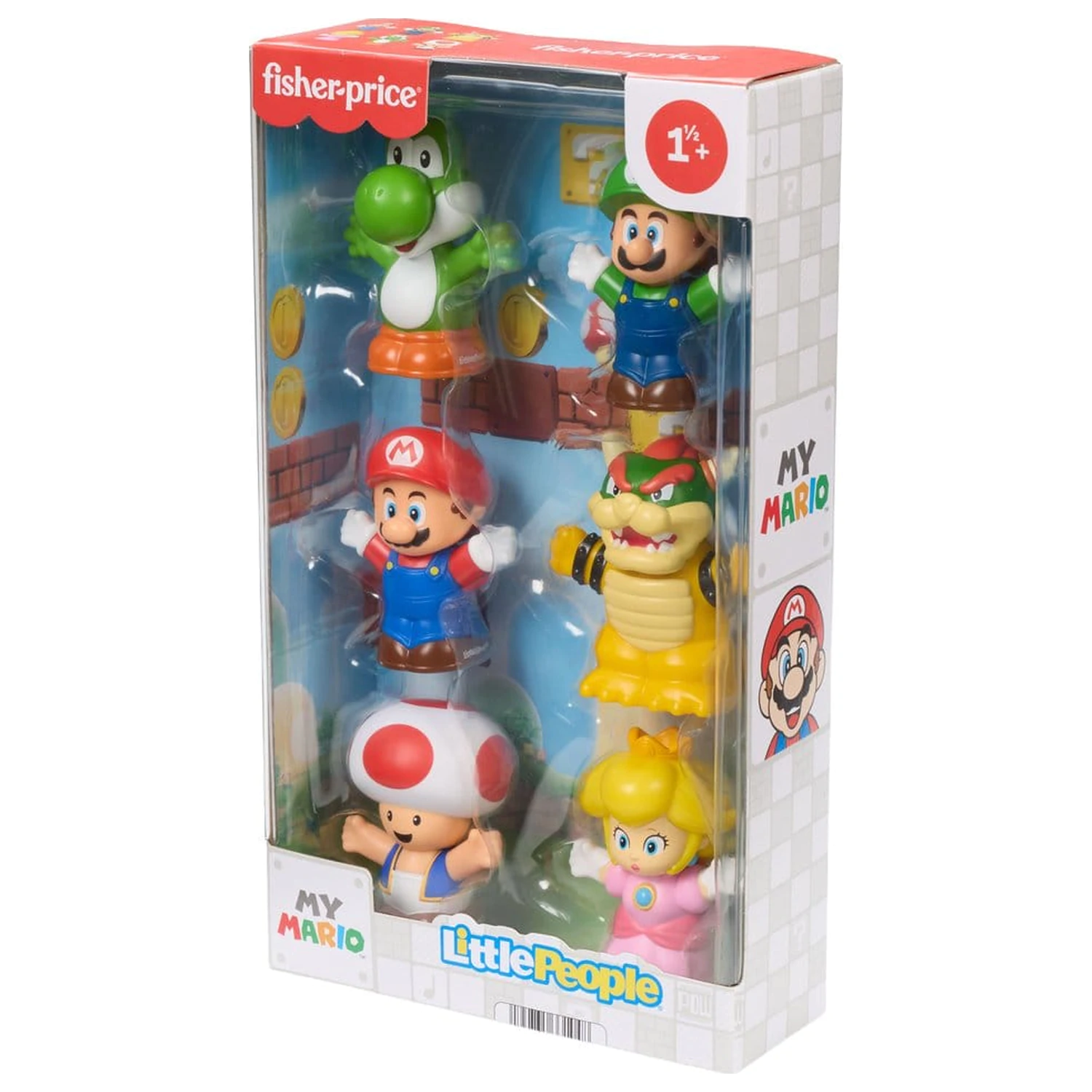 My Mario Little People Collector Mini Figura 6-pak 7 cm fotografija izdelka