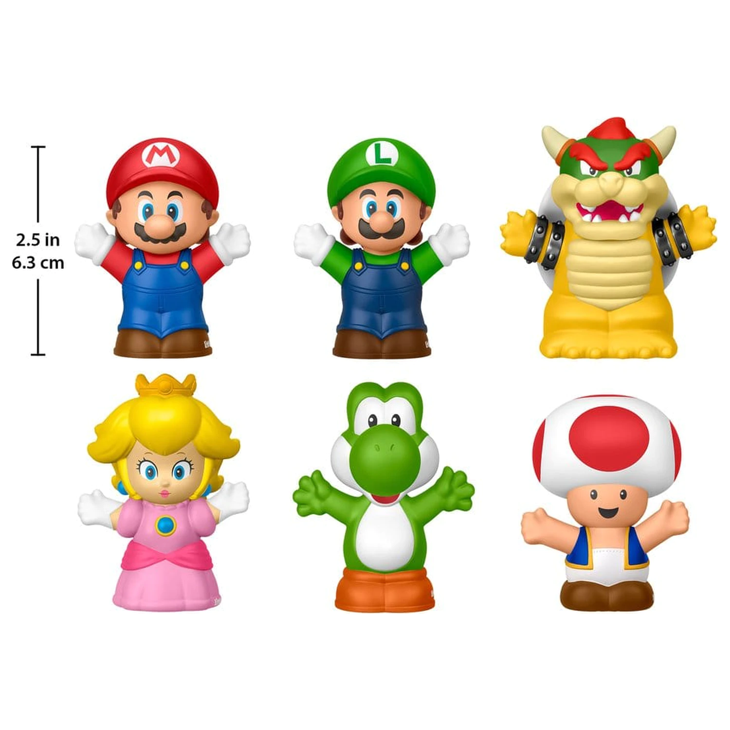 My Mario Little People Collector Mini Figura 6-pak 7 cm fotografija izdelka