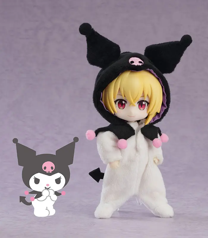 My Melody za Nendoroid Doll figurice komplet oblačil: Kigurumi pižama Kuromi fotografija izdelka