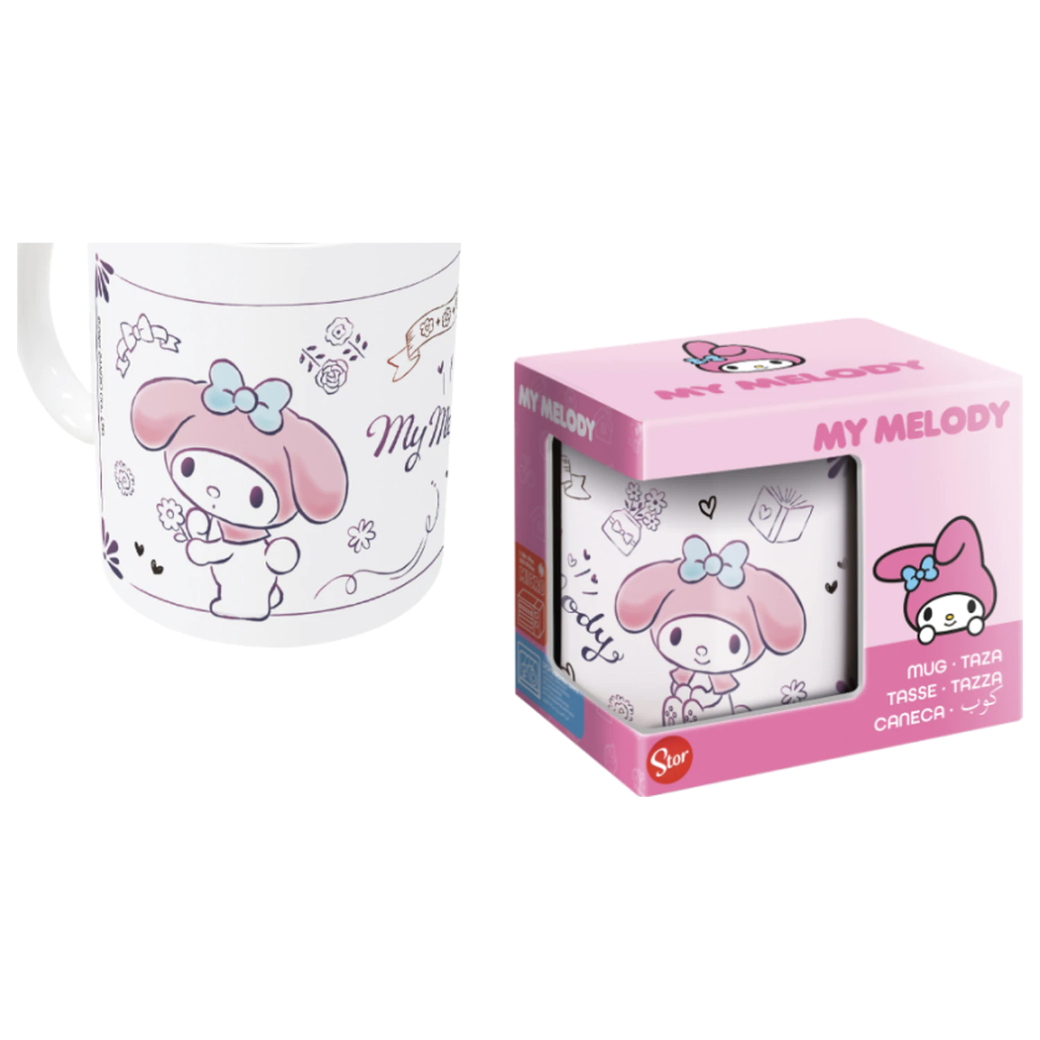 MY MELODY Keramična skodelica 325 ml fotografija izdelka