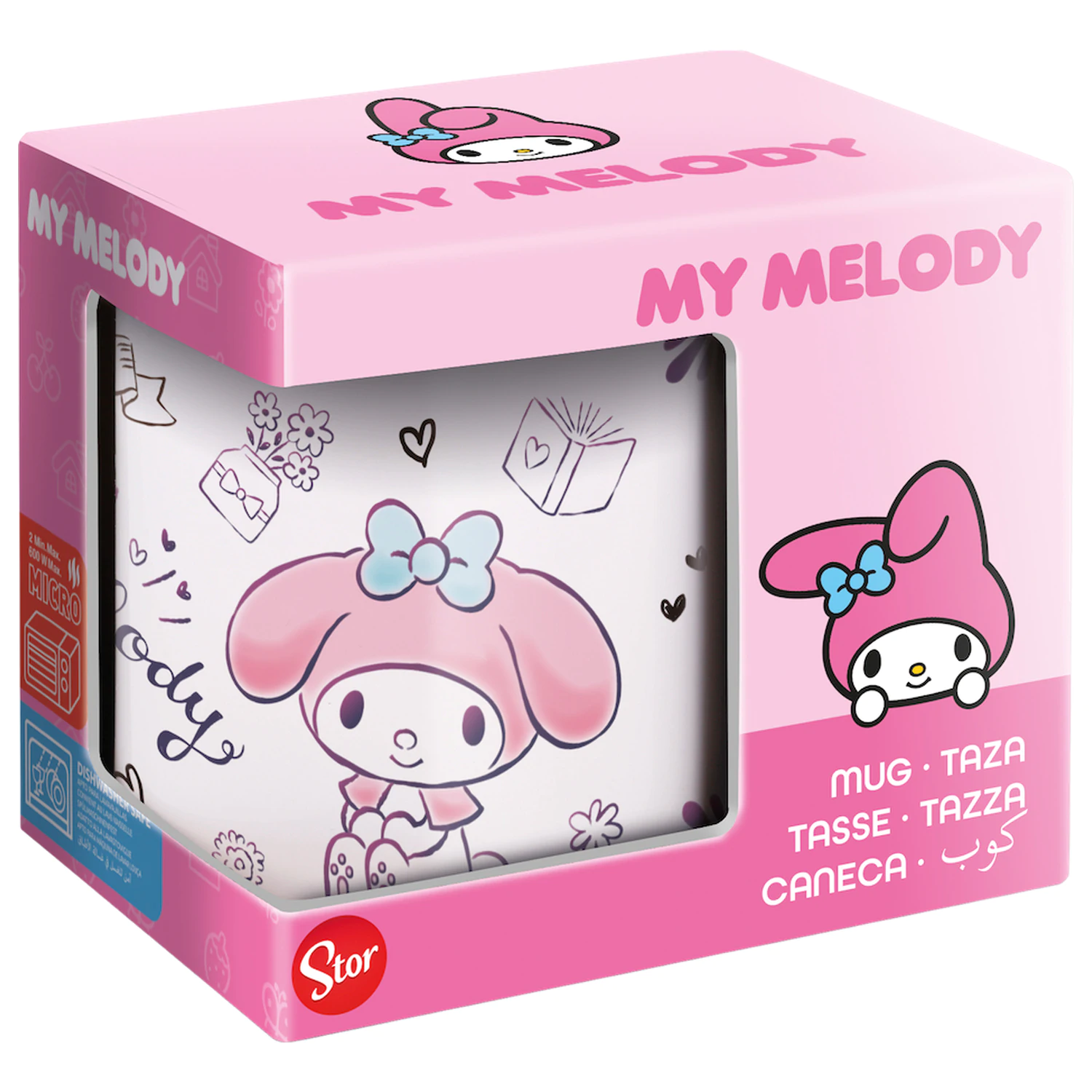 MY MELODY Keramična skodelica 325 ml fotografija izdelka